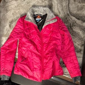 Columbia Women's Fuchsia Quilted Ski Jacket